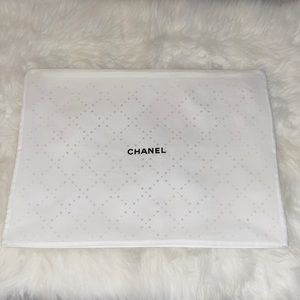 White CHANEL bag